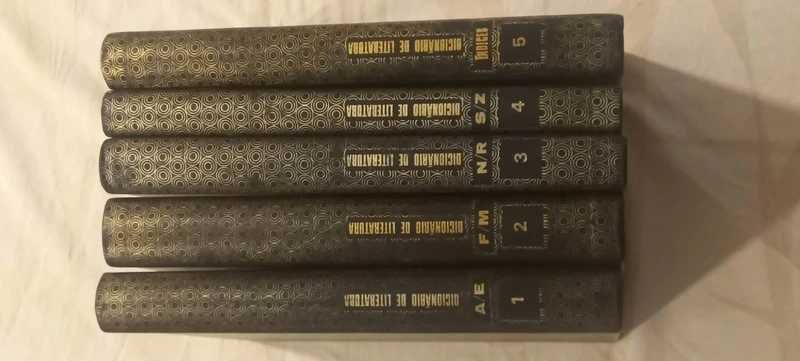 Dicionário de Literatura (5 volumes - Completo)