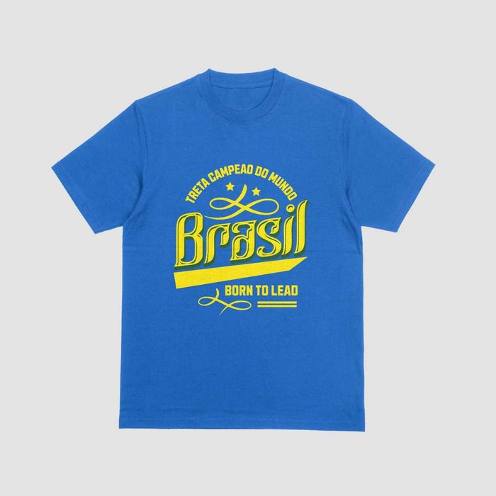 Camisola Brasil Mundial 2026 • Personalizada / "Vai Brasa" / Hexa • Algodão • Novo
