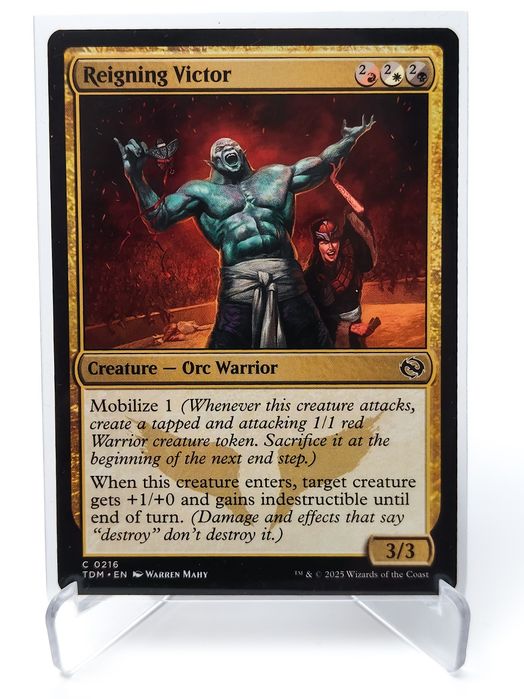Reigning Victor 0216 Tarkir: Dragonstorm MTG