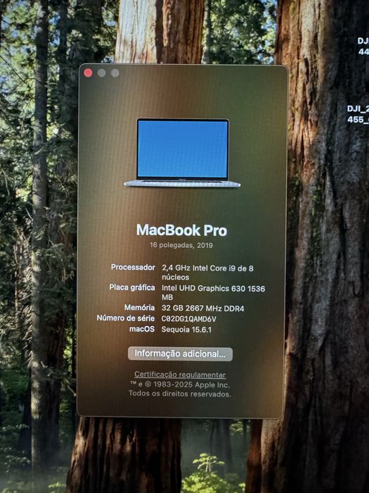 MacBook Pro 16” i9 512gb ssd