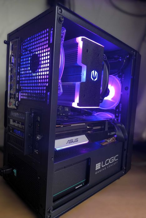 Komputer do gier Ryzen 5 8400f RX 6700XT 16 GB RAM DDR 5 1TB NVME GWAR