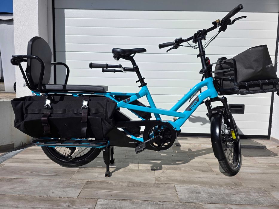 Tern GSD S10 – Cargo Bike Elétrica Pronta‑a‑Usar (Família / Entregas)