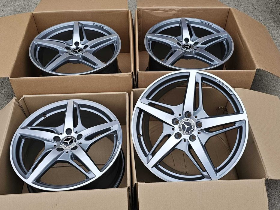 OEM Alufelgi Mercedes AMG GT 5x112 przód 19" tył 20" C190 R190 DEMO