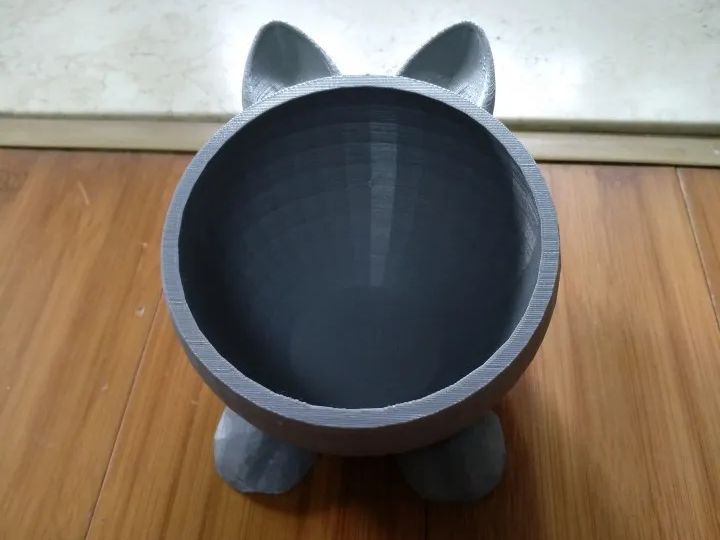 Taça engraçada para gato