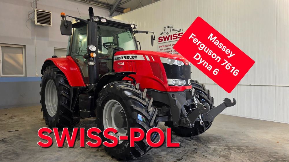 Massey Ferguson 7616 Dyna 6  Transport 716 Profi Vario TMS jak  718 ProfI  6195M  John 6175M Puma Arion 640 7715 Dyna 7718 Dyna 7618 Dyna 7720 Dyna  Posiadamy Transport John 6175 R Fendt 514 Deutz 6140 Claas Arion Puma