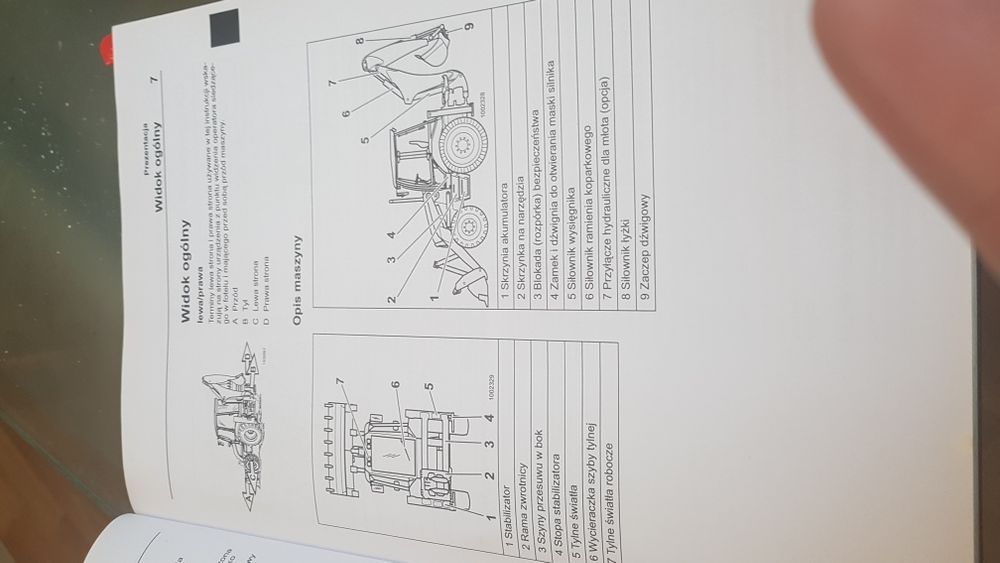 Instrukcja obsługi koparko-ładowarki Volvo BL71