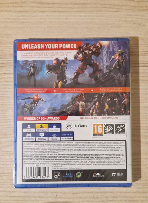 Gra ANTHEM ps4 .