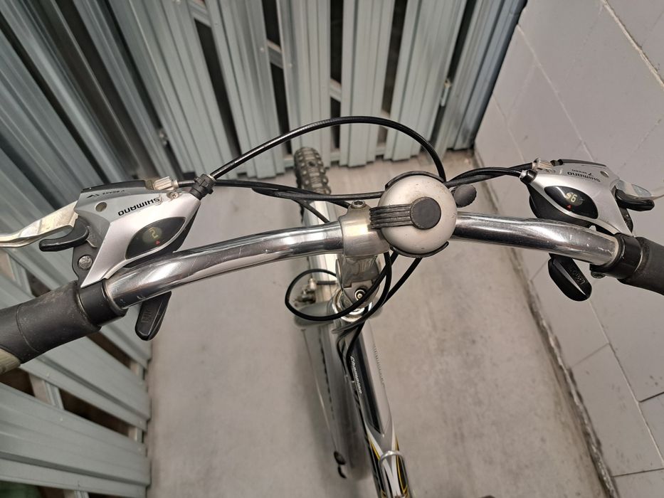 Rower Bros czerwony, przerzutki Shimano