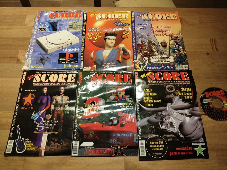 – N.º 4, 5, 7, 8, 11, 13 + CD nº 1 (raro)