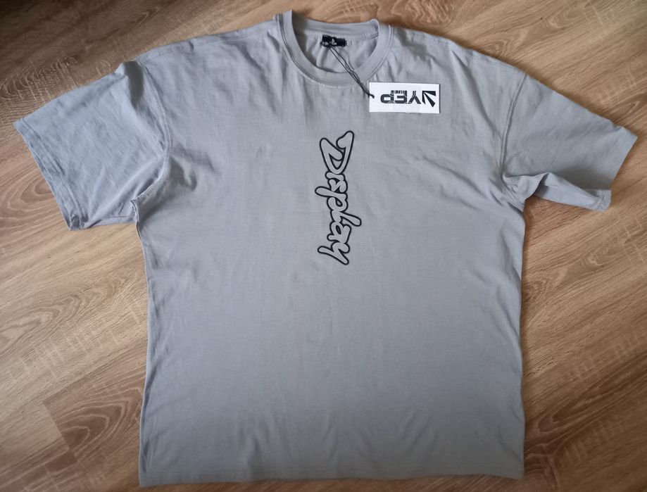 Koszulka męska YEP oversize szara L nowa z metką