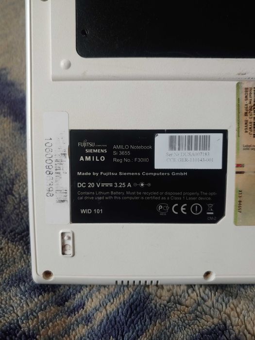 ноутбук futjitsu