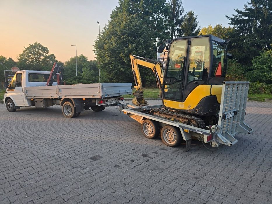 Usługi minikoparka , auto skrzyniowe 5m transport