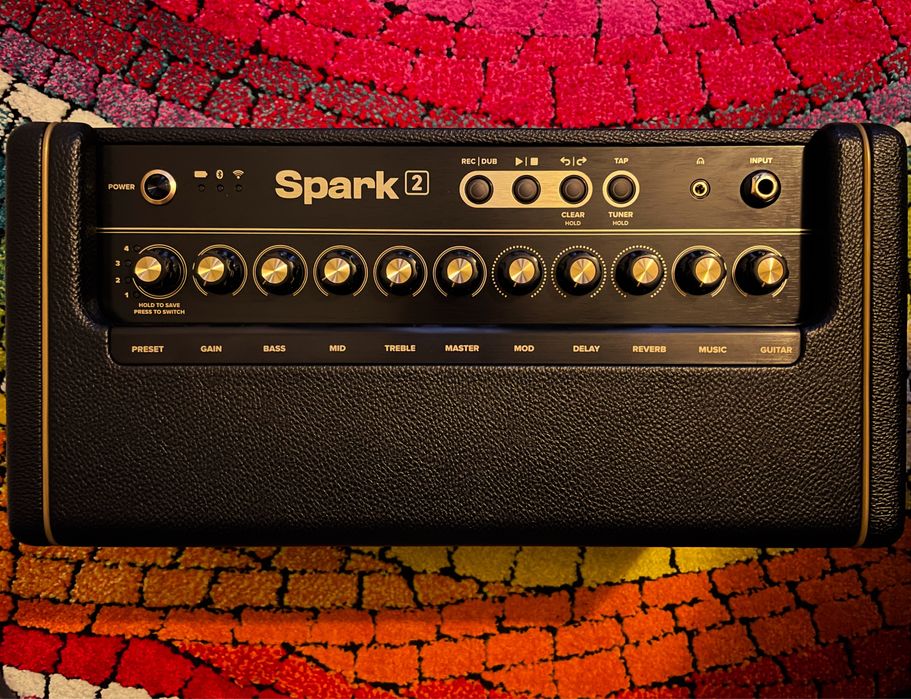 Combo de Guitarra Positive Grid Spark 2 novo na caixa