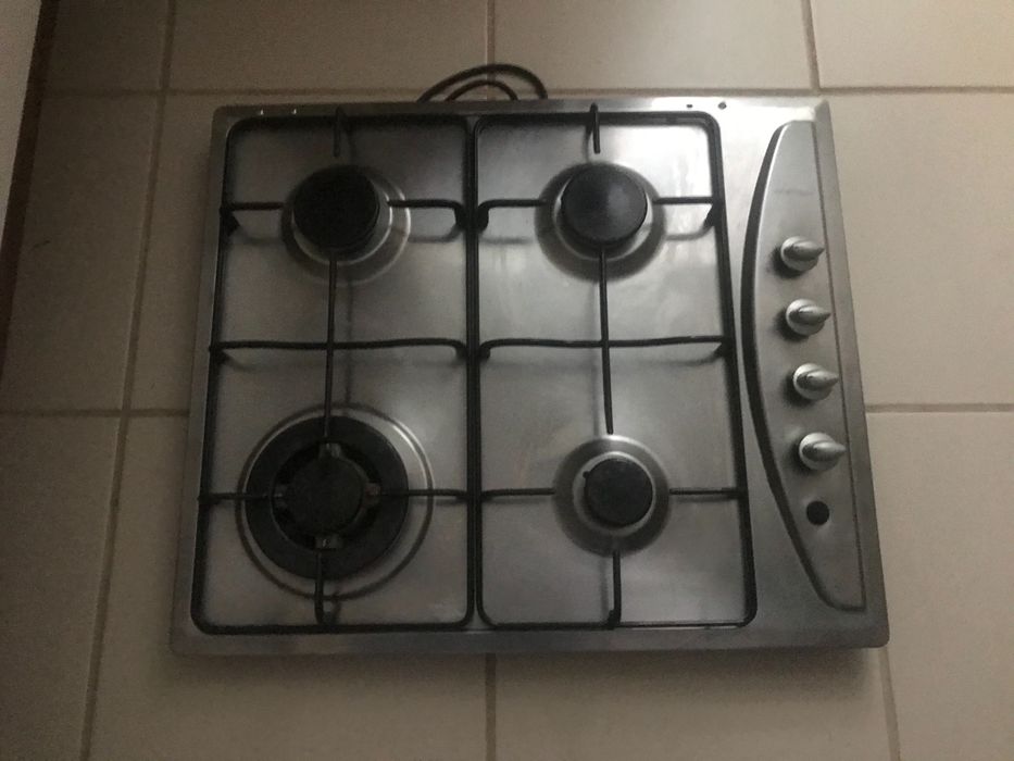 Placa 4 bicos para gás cidade