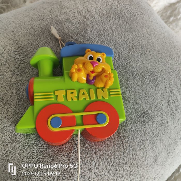 Pozytywka chłopieca ciuchcia