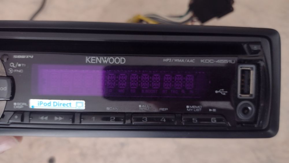 Sprzedam radio samochodowe Kenwood*MP3**USB**iPod