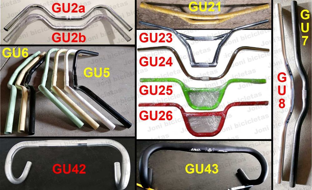 Guiadores de bicicleta