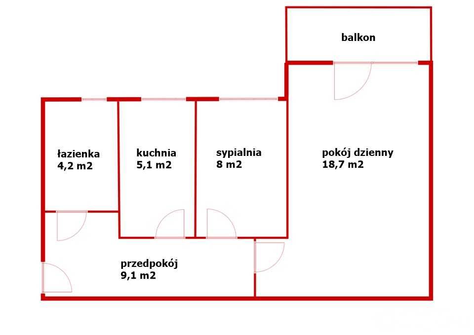 Mieszkanie – Toruń - Widok 3