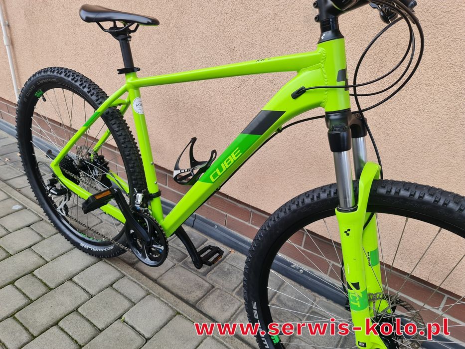 Rower górski MTB CUBE koła 29 SHIMANO ACER aluminium rabat polecam