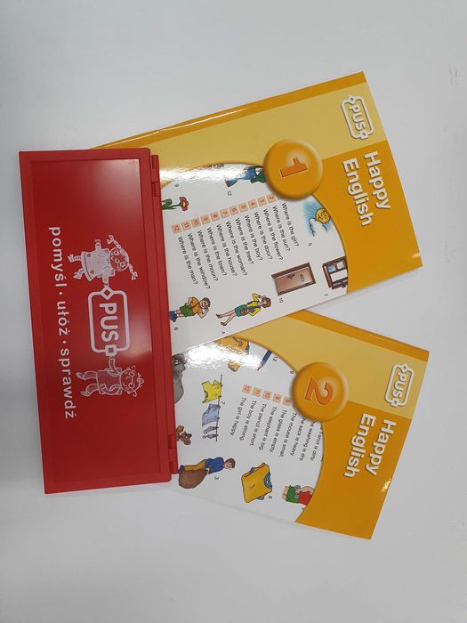 PUS - Happy English - cz. 1-2 plus zestaw kontrolny