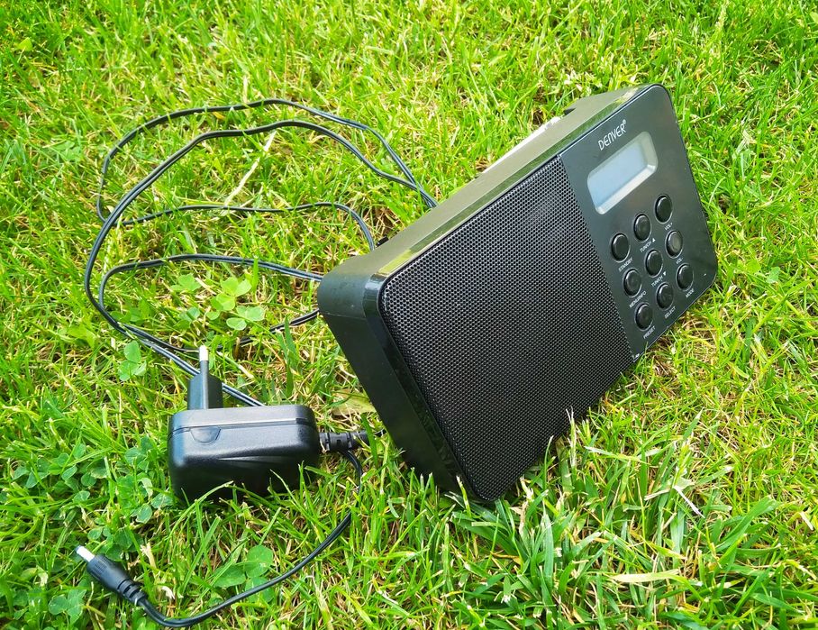 Denver radio DAB-33 BLACK - KOMPAKTOWE RADIO DAB+/FM - czarne