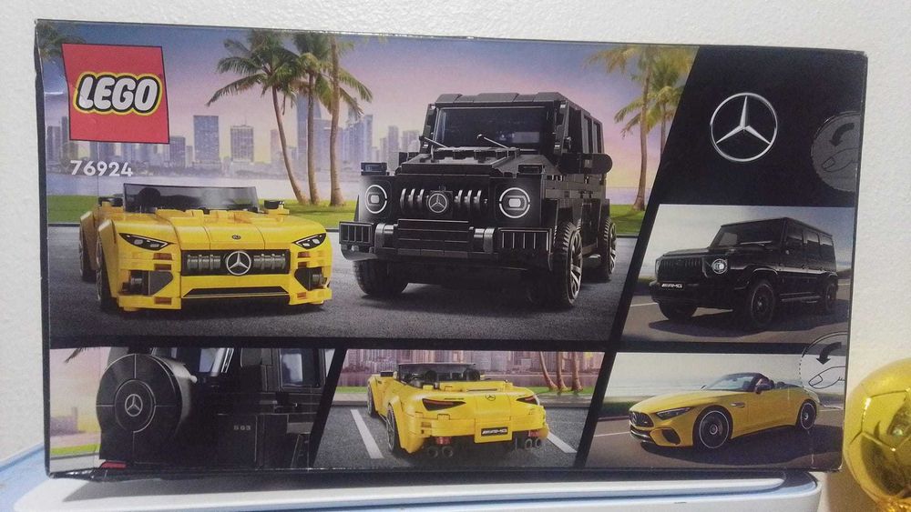 LEGO Speed Champions 76924 Mercedes-AMG G 63 e SL 63 – novo selado