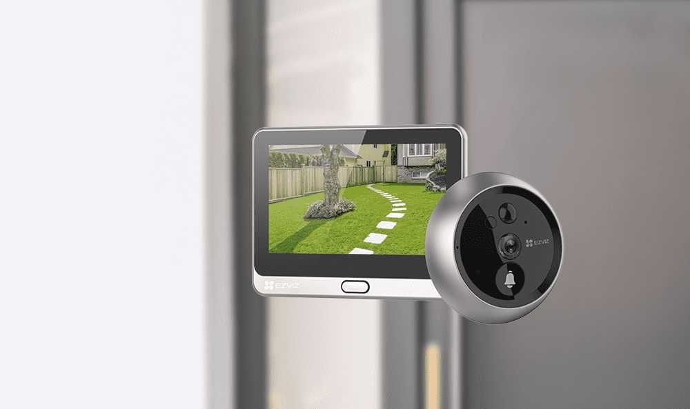 Vídeo Porteiro Ezviz * WiFi * Ecrã Tátil a Cores de 4,3 Polegadas