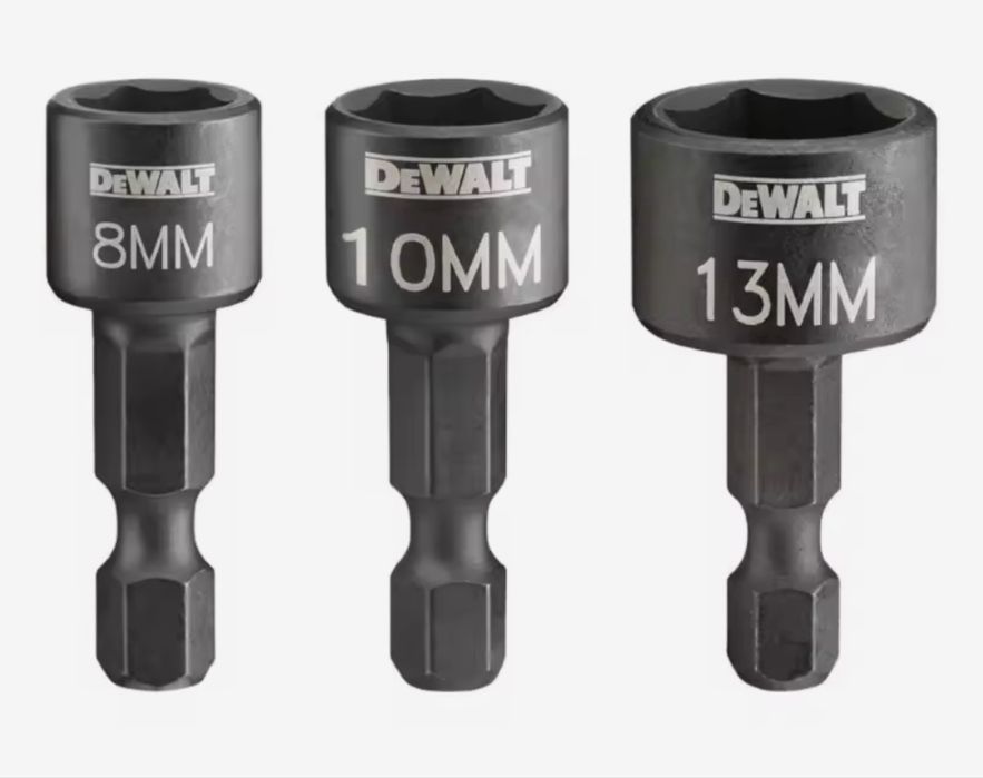 Набор біт dewalt 3шт нові ударні підсилені високоякісні