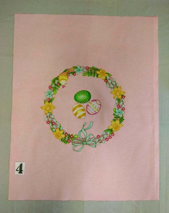 Пасхальна вафельна тканина для виготовлення рушників