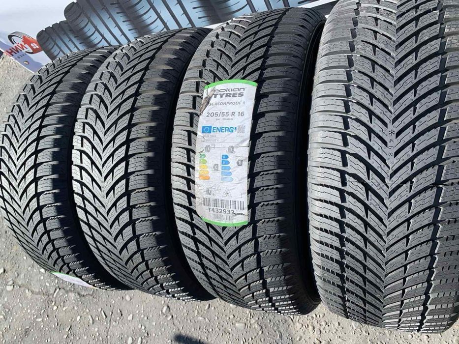 Шини нові 205/55 R16 Nokian  всесезонн 2023 рік