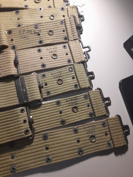 Ремені м36 армії США. 1942/43 роки. Лендліз часів другої світової війн