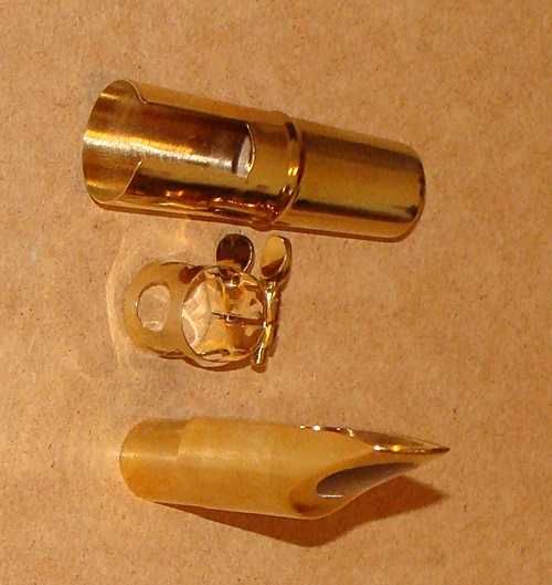 NOWY Ustnik metalowy S&S saksofon sopranowy #6