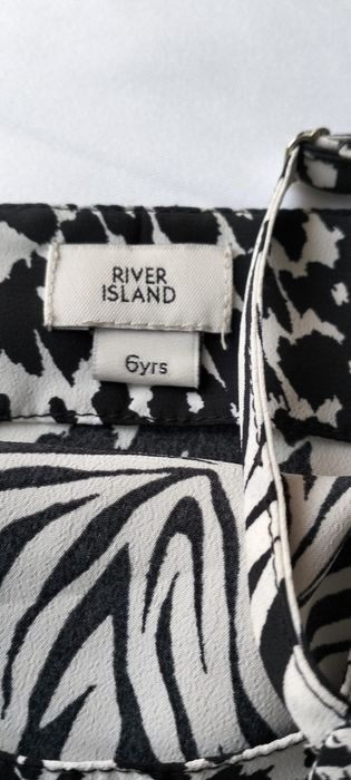 Letnia dziecięca sukienka 5-6 lat River Island