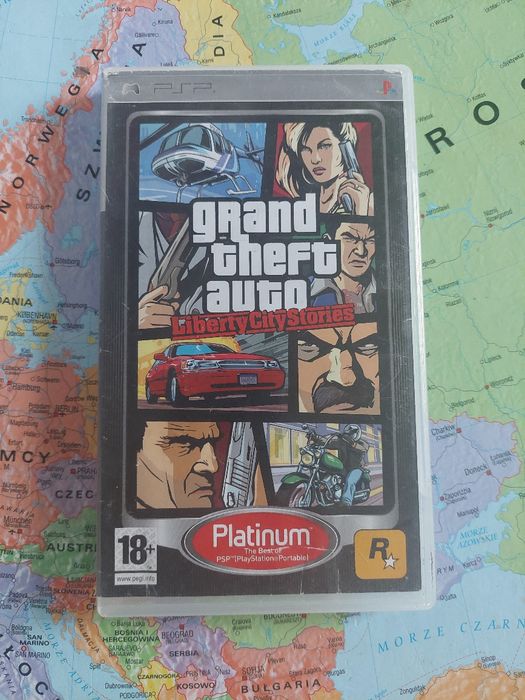 Gra sony psp GTA liberty City stories