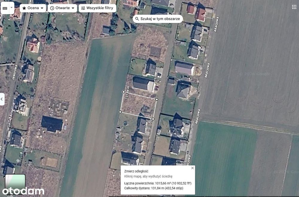 Działka budowlana z mediami w spokojnej wsi