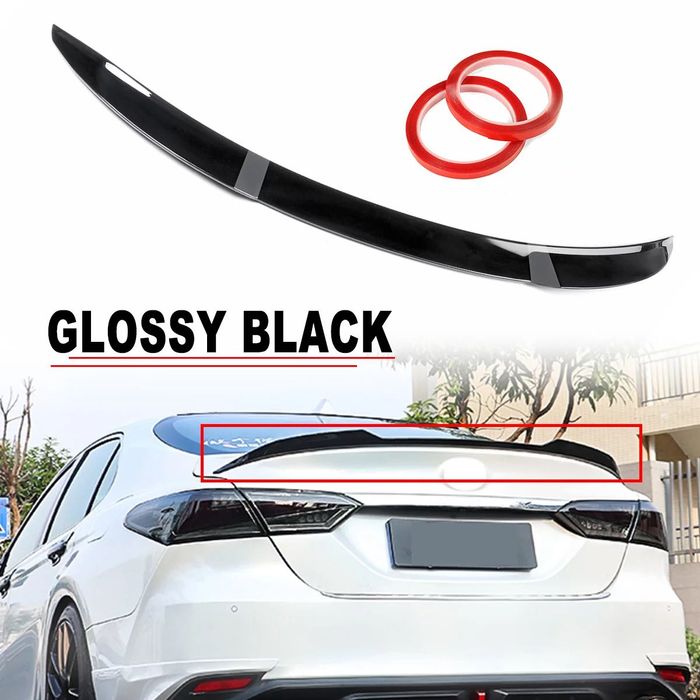 Спойлер Toyota Camry 70 накладка на багажник ляду бленда антикрыло