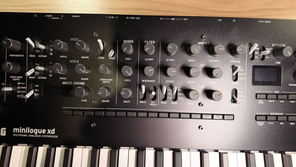 Korg Minilogue XD 2019 - Present - Black