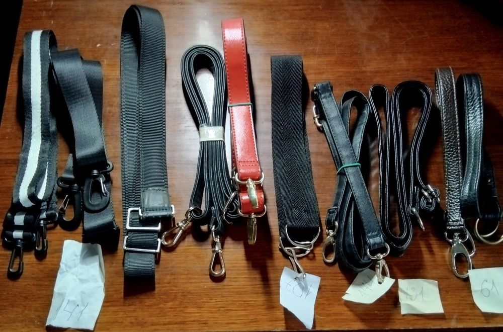 Новые ремни для сумок
