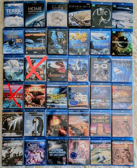 Blu-ray & DVD,s Filmes e Séries de Colecção   v. 8 fotos