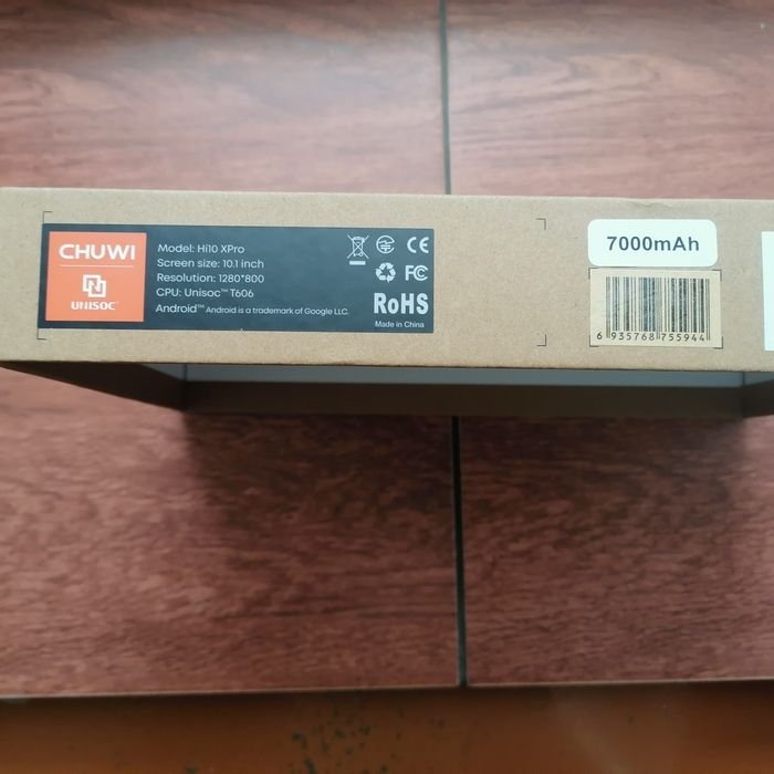 CHUWI Hi10 X Pro, 10" HD IPS/ 4+4/128 Гб/7000 mah/4G/ 2 сім карти