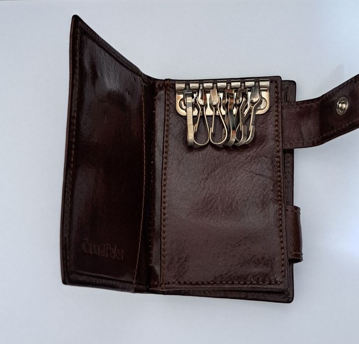 Porta Chaves e Porta moedas.