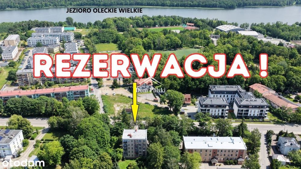 2 pokojowe mieszkanie 43 m2 Olecko 500m od jeziora
