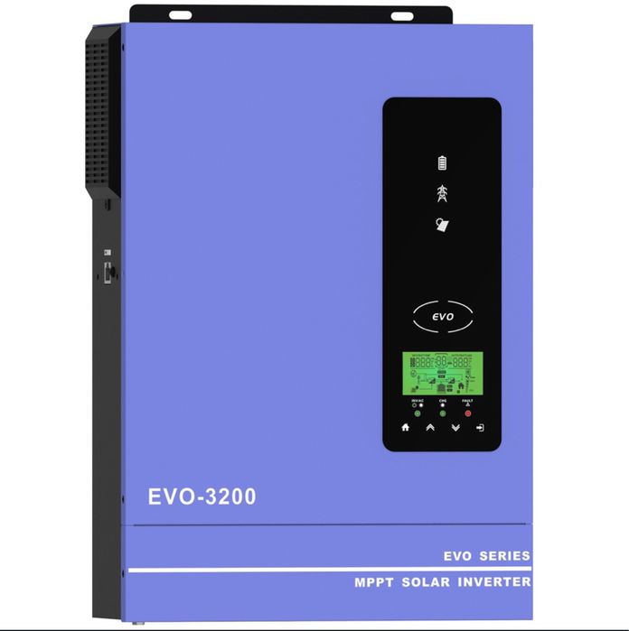 Гібридний інвертор Anern AN-SCI-EVO-3200, 24 В, 3000 Вт (безперебійник, UPS, ДБЖ)