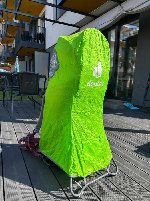 Nosidełko Deuter Kid Comfort Maron + pokrowiec Deluxe