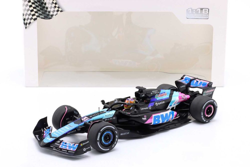 Solido 1/18 - Alpine A524 "BWT" E.Ocon #31 Miami GP 2024