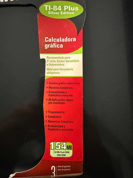 Máquina calcular gráfica Texas Instruments TI-84 Plus + Acessórios