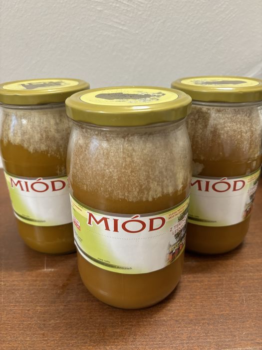 Miód Akacjowy 20zł/kg , Lipowy , Spadziowy Iglasty