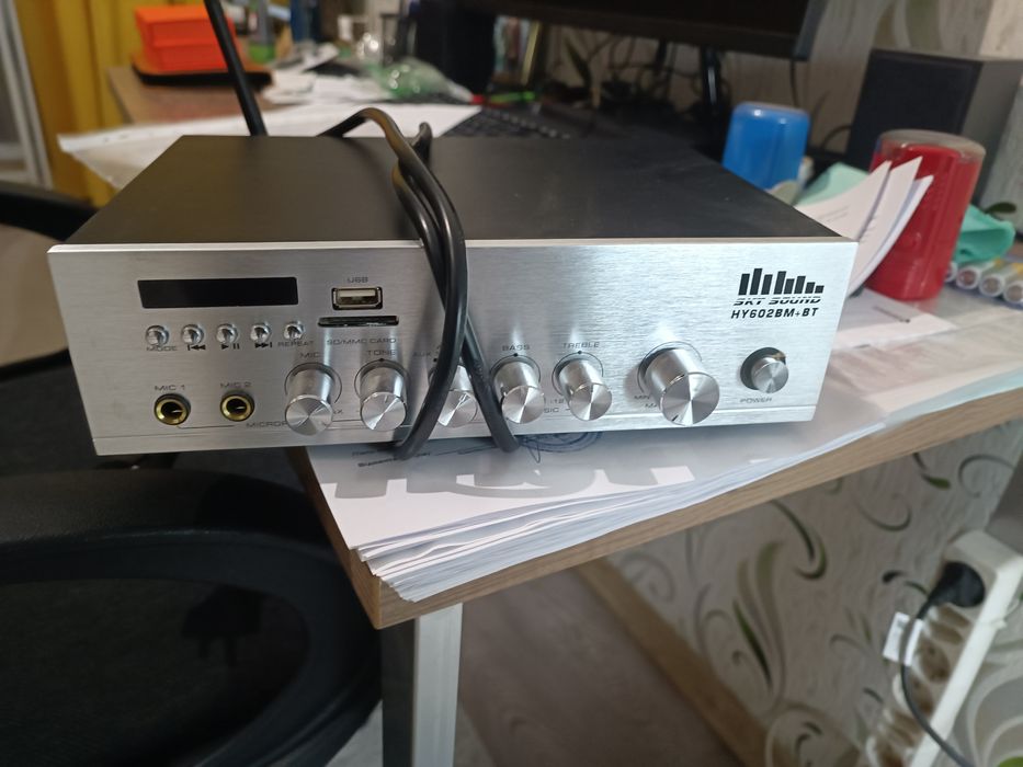 Підчилювач SKY SOUND HY-602MB+BT STEREO (2*60W)