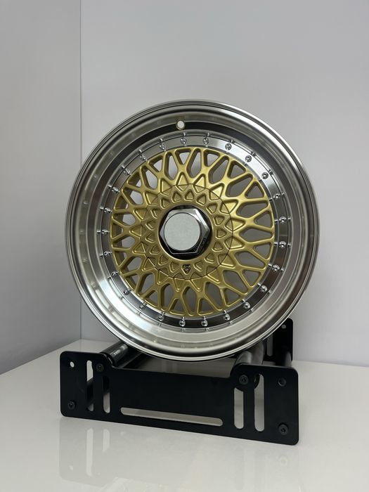 Jantes 15” 4x100 4x114.3 Novas Estilo BBS 2 cores