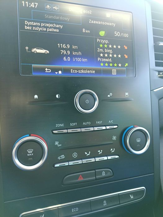 Wyświetlacz, Ekran, Panel RLINK Renault Megane IV